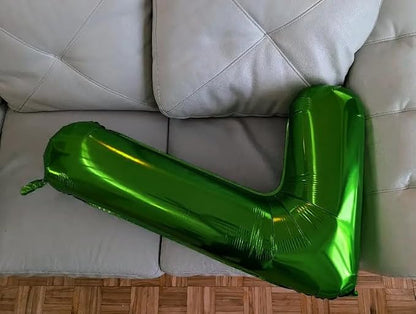 Green Number 7 Balloon 40 Inch - Image 7