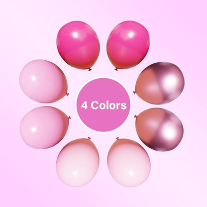 Lukiituke Pink Balloon Arch Kit, Baby Shower, Wedding Decorations - Image 3
