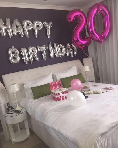 Number Balloons 40 Inch Rose Gold 9 Balloon - Image 2