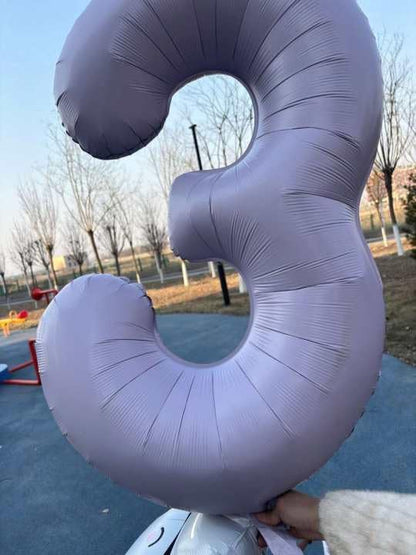 Lilac Number 7 Balloon 40 Inch - Image 3