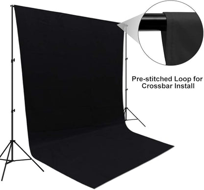 CPLIRIS 5x7ft Black Backdrop Background - Image 4