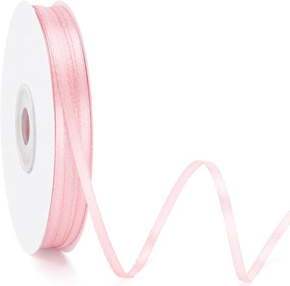 KINGLAKE Light Pink Satin Ribbon by KINGLAKE