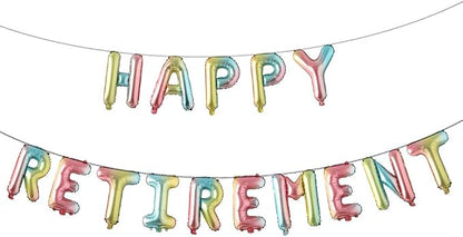Set of 15 Happy Retirement Party Decorations by RUIANSI