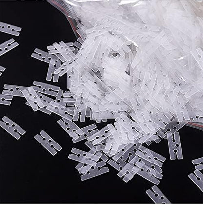200pcs Plastic Balloon Clips Ties - Image 2