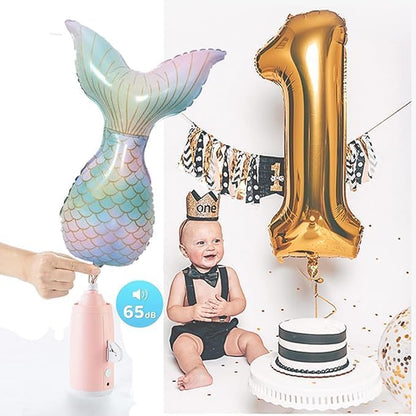 Electric Balloon Pump with Ball Needle, Balloon Inflator - Image 3