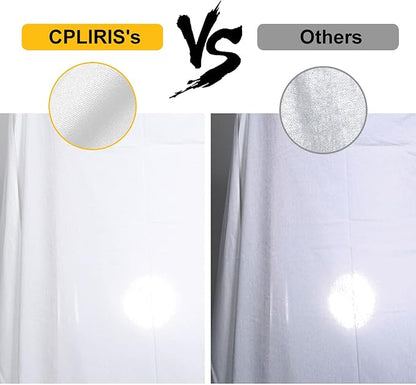 CPLIRIS 10x12ft White Backdrop Photography Photo Shooting Background - Image 3