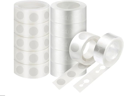 Efavormart Balloon Arch Kit – Clear Balloon Tape Strips & Glue Dot Rolls by efavormart