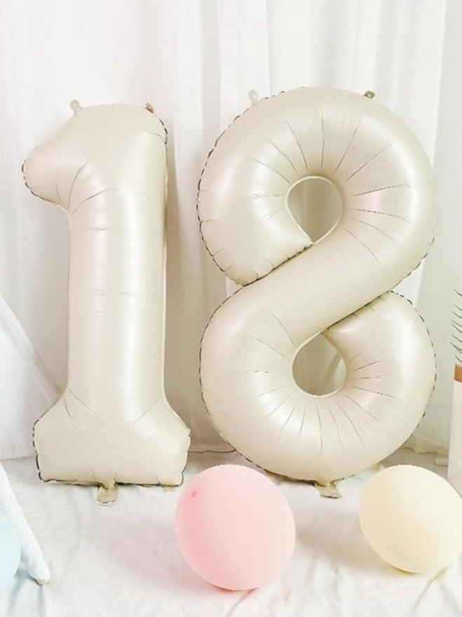 40 Inch Number Balloons for Birthday Party Decorations | 40In Eye-Catching - Image 5