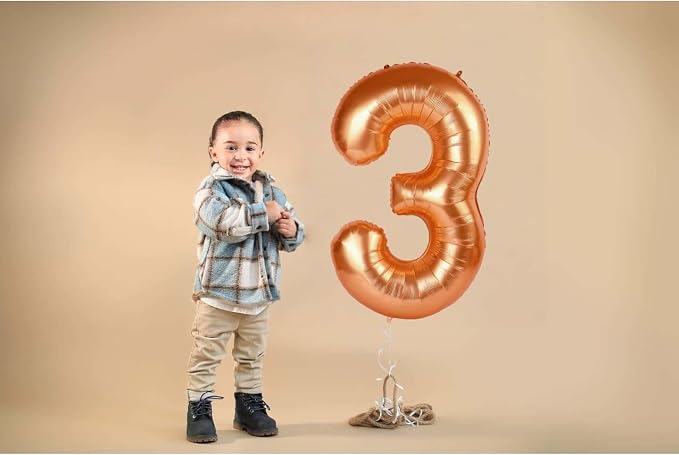 Orange 1 Balloon - Image 4