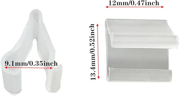 200PCS Transparent Balloon Clip - Image 2