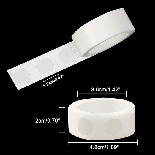 UPINS 1500 Pcs Point Dots Balloon Glue Removable Adhesive Point Tapes | 15 - Image 2