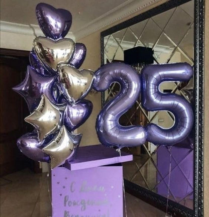 Purple 40 Balloon - Image 4