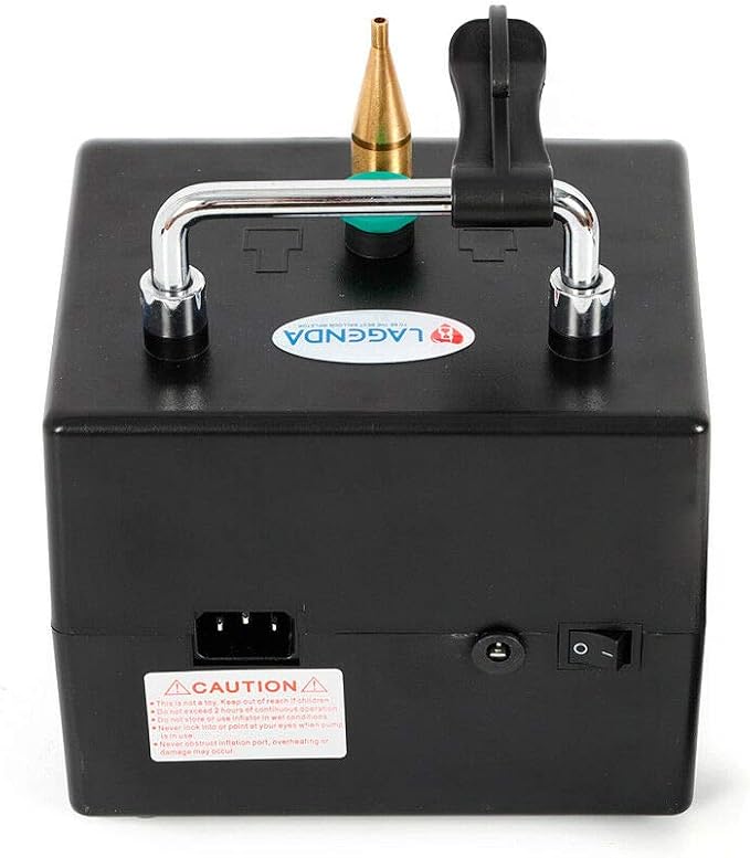 Portable Electric Balloon Inflator Air Pump Blower Air Balloon Pump w/Timer - Image 6