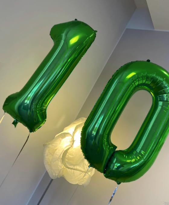 Green Number 4 Balloon 40 Inch - Image 4