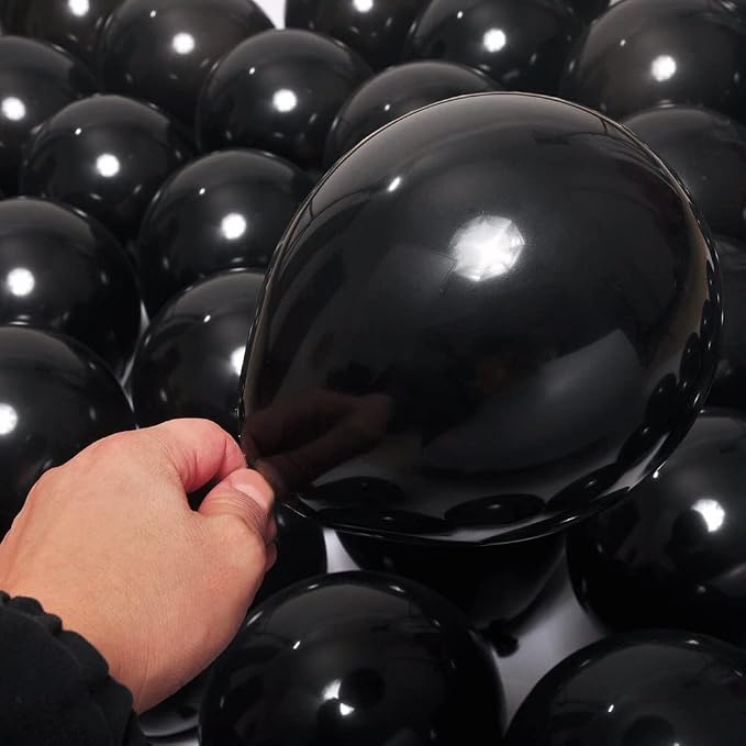 400 Pack Black Balloons, 5 Inch Black Latex Balloons Helium Balloons Party - Image 3