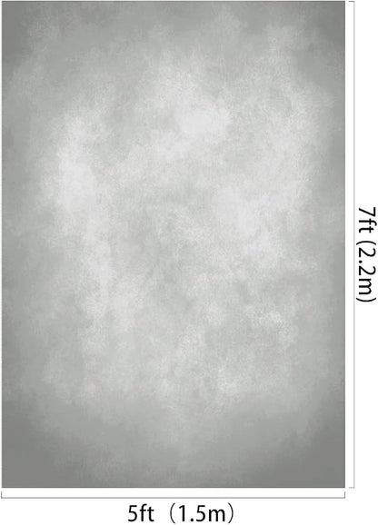 Kate 5x7ft Light Grey Backdrops Abstract Photography Backdrop - Image 2
