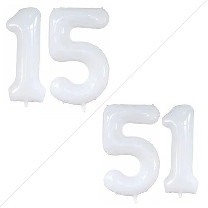 Number 15 Balloons for 15th Birthday Sweet 15 Party Decorations, 42 Inch Jumbo by GOER