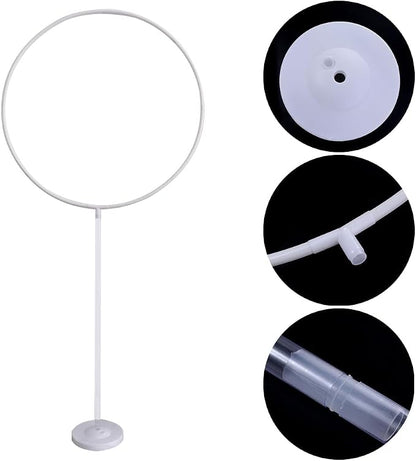 Vctitil 64 Inches Height Circle Balloon Arch Frame Stand Kit Round Balloon - Image 2