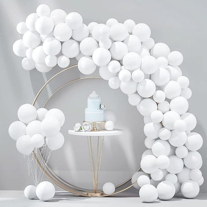 400 Pack White Balloons, 5 Inch White Latex Balloons Helium Balloons Party - Image 6
