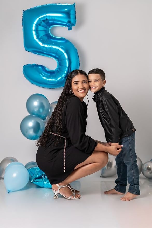 Numbers 23 Balloon 40Inch Blue Balloons - Image 3
