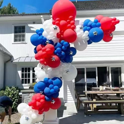YMSZ Red White and Blue Balloons Arch Kit, 4th of July Balloons Decoration | - Image 4