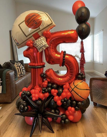 Red 1 Balloon - Number Balloon 40 Inch, 1st Red Birthday Decorations | Large - Image 6