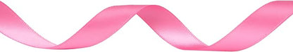 Ribbli Double Faced Hot Pink Satin Ribbon, 1/2” x Continuous 25 Yards, Use - Image 5