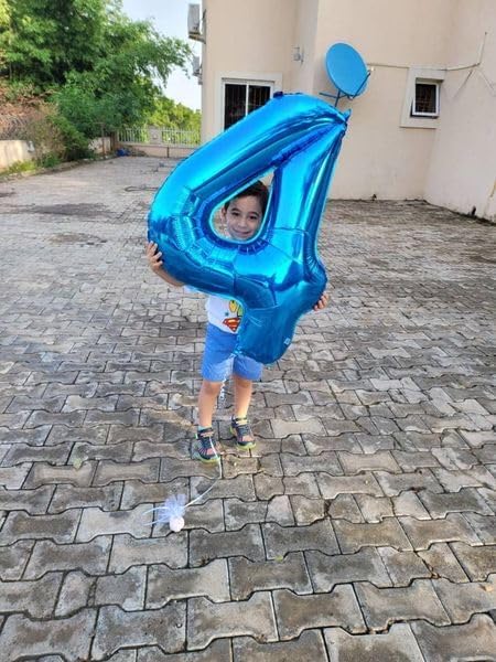 Blue Number 2 Balloon 40 Inch - Image 7
