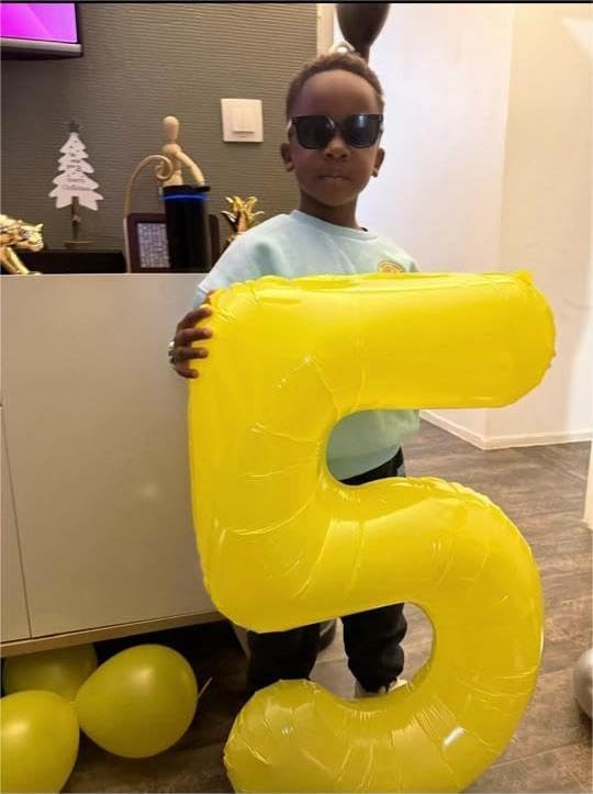 Yellow 4 Balloon - Image 8
