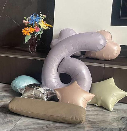 CreamPurple Number 9 Balloon 40 Inch, 9th Birthday Decorations Men Women | Foil - Image 2