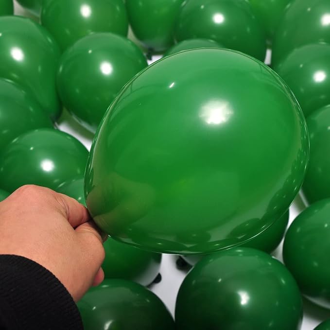 400 Pack Green Balloons 5 Inch Dark Green Latex Mini Small Balloon - Image 3