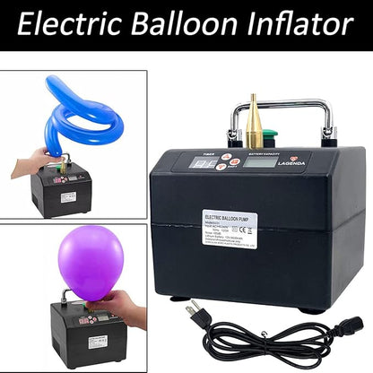 Electric Air Balloon Pump Balloon Inflator Pumping B231 Portable Professional - Image 2