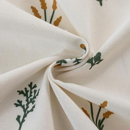 F-CHU Orange Floral Curtains for Bohemian 90 Inch Length French Country Floral - Image 7