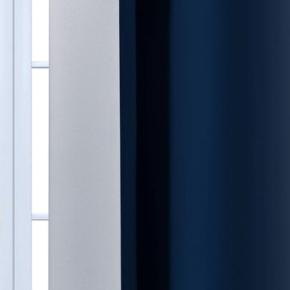 Yakamok Ombre Curtains Blue and Greyish White - Image 4