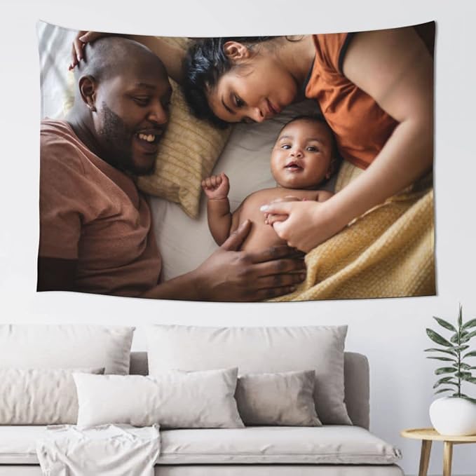 JINJUREN Custom Tapestry Upload Images Banners and Signs Customize - Image 9