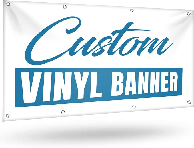 Custom Vinyl Banners and Signs Customize by PAPDWHZL