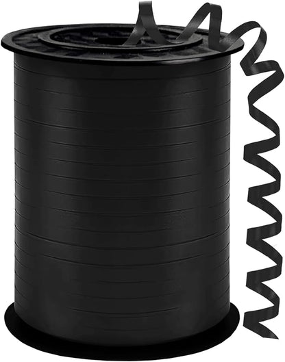 Black Curling Ribbon, 500 Yards Ribbons by YCDMLJC