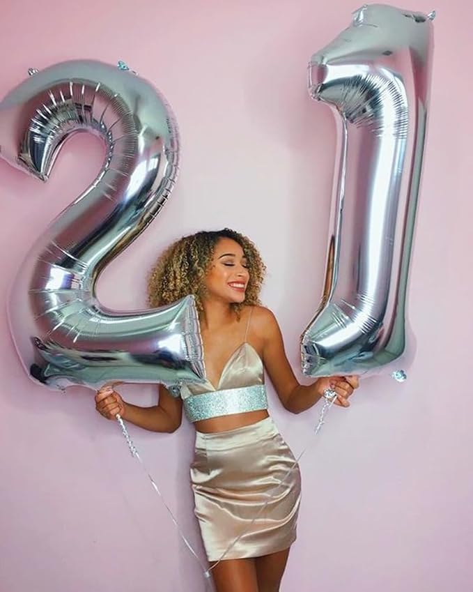 12 Balloon Numbers 40Inch for 12th Year Old Birthday Decorations, Inflation - Image 2