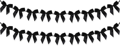 2pcs Bow Garland Banner, Ribbon Bow Party Decorations by Haptda