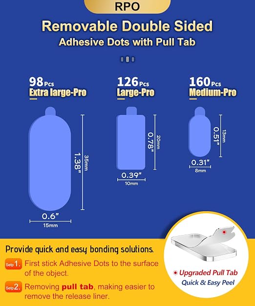 PHIXBEAR Medium-Pro Mounting Putty No Residue - Image 2