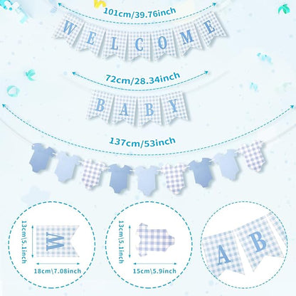 Baby Boy Baby Shower Banner - Image 7