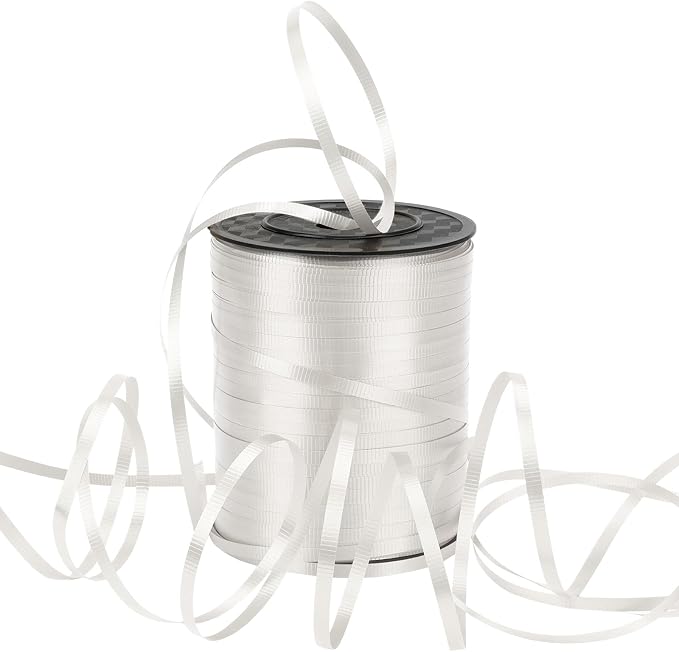 600 Yards Curling Ribbon, Balloon String Roll Ribbon and Bows by Laviria