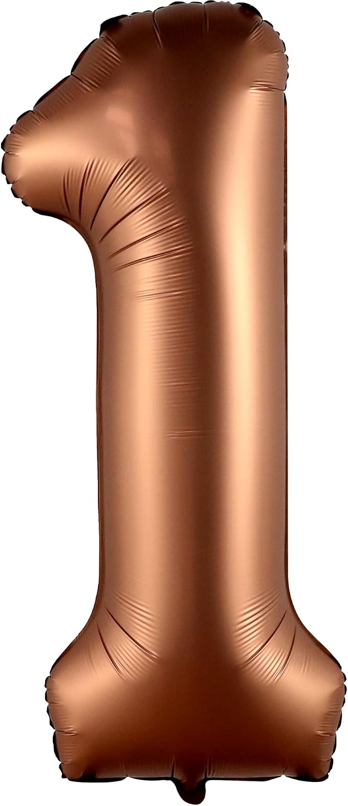 KatchOn Number 1 Balloon For 1st Birthday Decorations, 40 Inch | Foil Brown One - Image 8