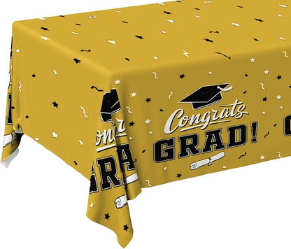 Graduation Tablecloths Graduation Party Table Decorations Waterproof Plastic - Image 6