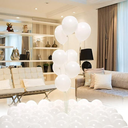 400 Pack White Balloons, 5 Inch White Latex Balloons Helium Balloons Party - Image 5