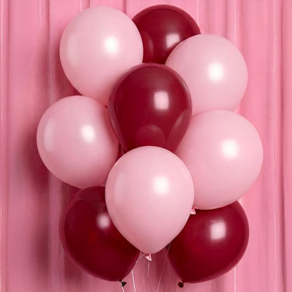 xo, Fetti Burgundy + Pink Balloon Pack - Image 6