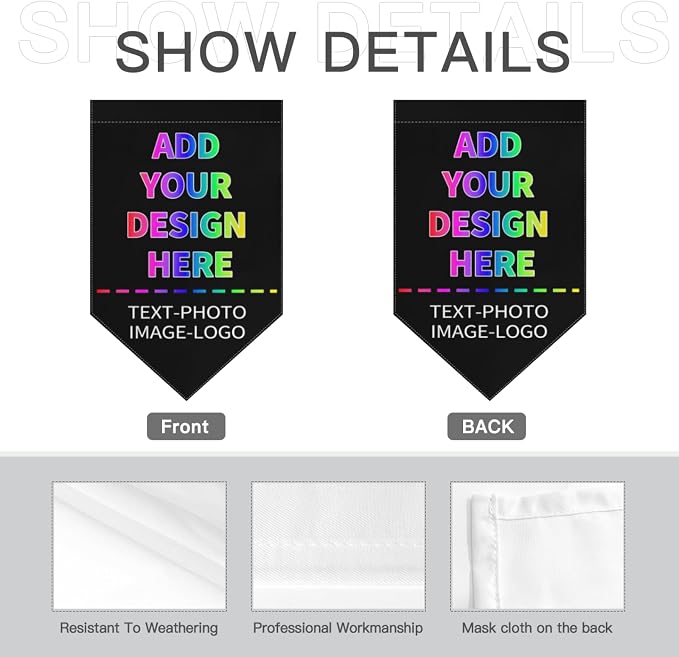 Custom Garden Flag for Outdoor Personalized Yard Flag Add Your - Image 5