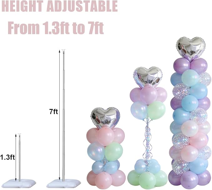 LANGXUN 12ft Table Balloon Arch Kit - Image 3