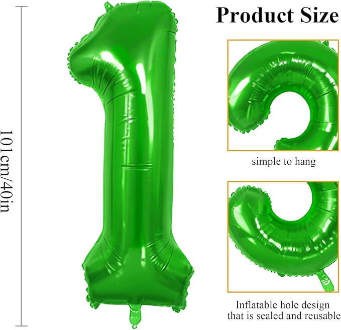 Number 71 Balloons for 71st Birthday Party Decorations, 0-100 Large No.71 - Image 2