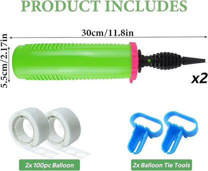 Balloon Pump Hand, Two-Way Dual Action, High Efficiency Manual Balloon Pump - Image 3